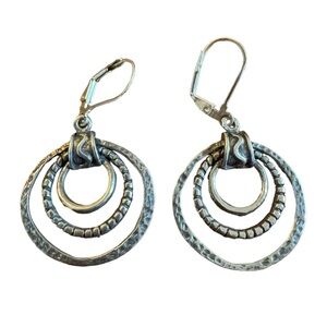 Silver 925 Israel drop earrings